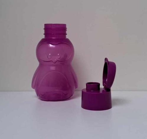 Tupperware « Bouteille EcoPlus - Pingouin » Mauve, Maison & Meubles, Cuisine| Tupperware, Neuf, Autres types, Violet, Enlèvement ou Envoi