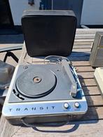Vintage transit jaren 50 draagbare platenspeler retro, Ophalen of Verzenden, Gebruikt, Platenspeler