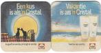 bierviltje 2st. Cristal Alken is als een kus, Verzenden