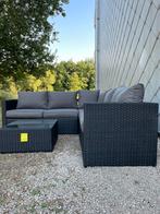 Nieuw! Nieuw! Complete wicker loungeset in topconditie, Tuin en Terras, Ophalen, Zo goed als nieuw