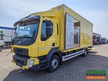Volvo FL 250 4x2 Daycab Euro6 14Ton - GeslotenBak 6M + Laadk beschikbaar voor biedingen