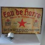 EAU DE BARRE-reclame, Verzamelen, Ophalen of Verzenden, Gebruikt, Reclamebord