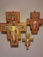 3 iconen in kruisvorm, Antiek en Kunst, Ophalen of Verzenden