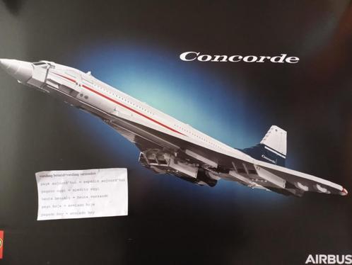 LEGO Iconsairbus  Concorde - 10318 -, Kinderen en Baby's, Speelgoed | Duplo en Lego, Nieuw, Lego, Complete set, Ophalen of Verzenden