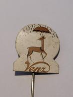 gouden VERZ reclamespeld of pin, Ophalen of Verzenden, Gebruikt, Overige typen