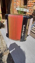 Fratelli Crosio 92 Basaccordeon + draagtas, Ophalen, Zo goed als nieuw, 96-bas, Knopaccordeon