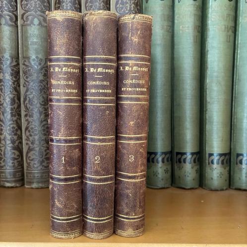COMEDIES ET PROVERBES - ALFRED DE MUSSET, Antiek en Kunst, Antiek | Boeken en Manuscripten, Ophalen of Verzenden