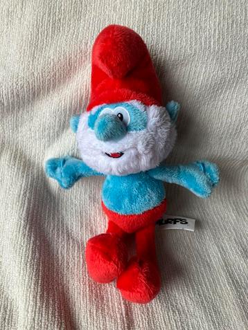 Smurf Grote Smurf knuffel hoogte 25 cm beschikbaar voor biedingen