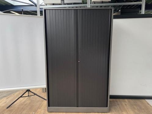 Roldeurkast Ahrend 195 x 120 antraciet, Huis en Inrichting, Woonaccessoires | Wandplanken en Boekenplanken, Gebruikt, Ophalen