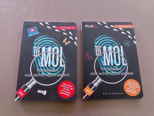 De Mol Puzzelboek nr. 2 en 4. Nieuwstaat!, Hobby en Vrije tijd, Denksport en Puzzels, Nieuw, Puzzelboek, Ophalen of Verzenden