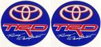 TRD Toyota Racing Development metallic sticker set #3, Verzenden