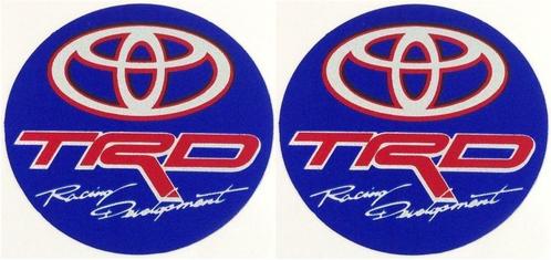 TRD Toyota Racing Development metallic sticker set #3, Auto diversen, Autostickers, Verzenden