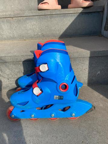 Oxelo Play3 rolschaatsen maat 32-34 + beschermset + tas beschikbaar voor biedingen