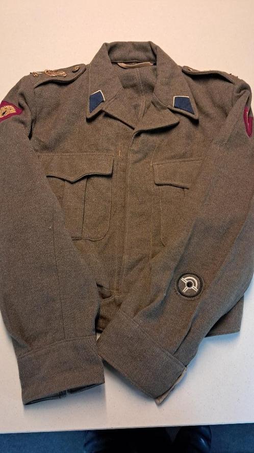 BELGIQUE - ABL - BLOUSON 14 COMPAGNIE TTr - 1962, Verzamelen, Militaria | Algemeen, Landmacht, Kleding of Schoenen, Ophalen of Verzenden