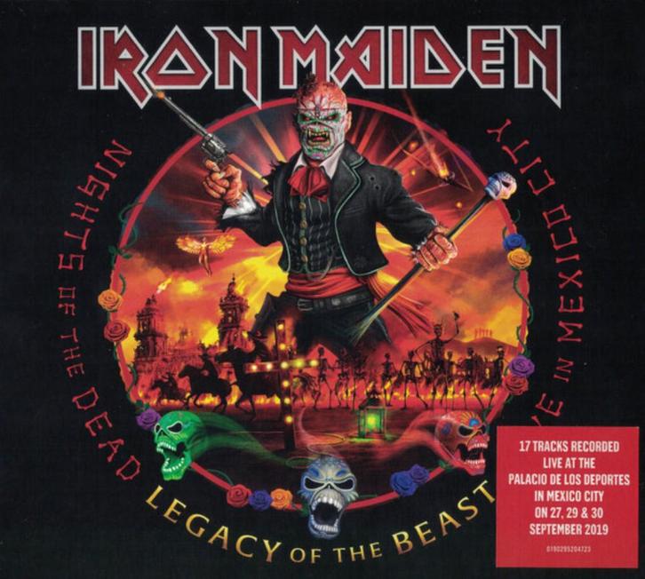 CD NEW: IRON MAIDEN - Nights of the Dead_Legacy of the b..., Cd's en Dvd's, Cd's | Hardrock en Metal, Nieuw in verpakking, Ophalen of Verzenden