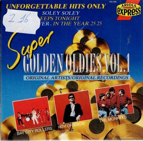cd   /   Super Golden Oldies Vol.1 - Unforgettable Hits Only, Cd's en Dvd's, Cd's | Overige Cd's, Ophalen of Verzenden