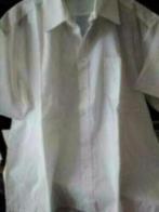 LOT DE 5 CHEMISES BLANCHES MANCHES COURTES T.47, Vêtements | Hommes, Grandes tailles, Enlèvement, Porté, Blanc, Chemise
