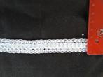 galon - passementerie 20 mm blanc brillant G 20128 et 20129, Enlèvement ou Envoi, Neuf, Bouton ou Boutons