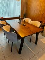 Rechthoekige eettafel 160x90cm, Huis en Inrichting, Ophalen, 50 tot 100 cm, Zo goed als nieuw, 150 tot 200 cm