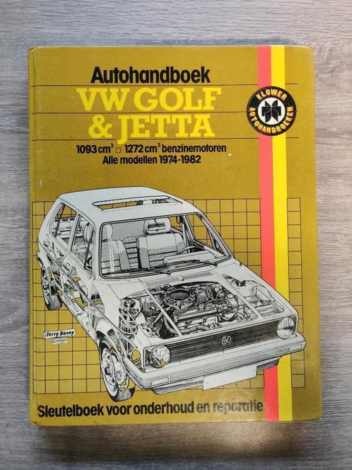 Autohandboek VW Golg en Jetta, Livres, Autos | Livres, Comme neuf, Volkswagen, Enlèvement