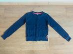 Donkerblauw vestje/cardigan maat 134/140, zeer goede staat, Kinderen en Baby's, Ophalen of Verzenden, Zo goed als nieuw, Meisje