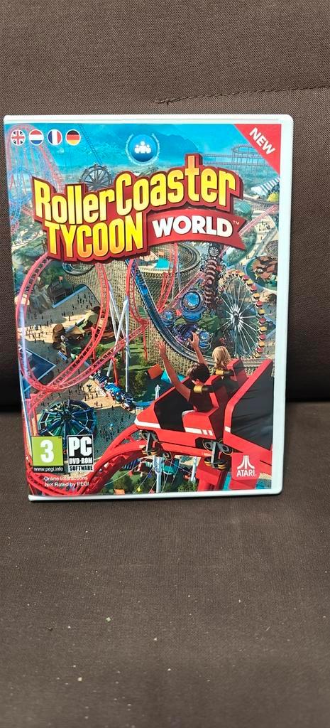 Roller Coaster Tycoon World, Games en Spelcomputers, Games | Pc, Zo goed als nieuw, Simulatie, Vanaf 3 jaar, Ophalen of Verzenden