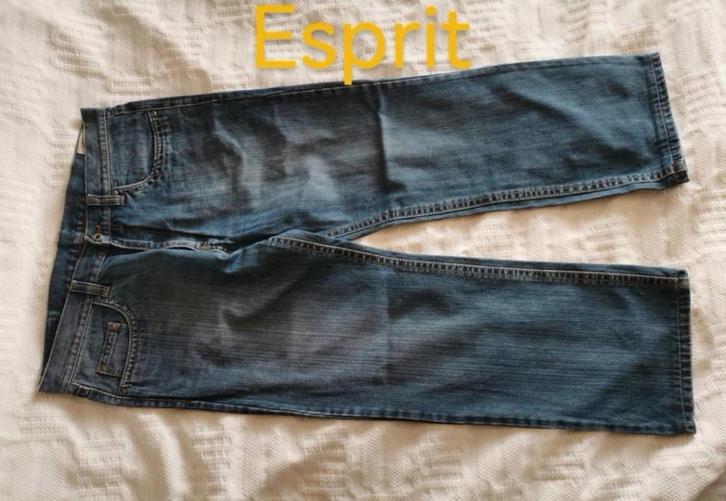 Herenjeans esprit maat 36, Kleding | Heren, Spijkerbroeken en Jeans, Zo goed als nieuw, W36 - W38 (confectie 52/54), Blauw, Ophalen of Verzenden