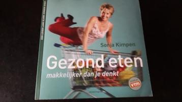 Boek Gezond eten van Sonja Kimpen beschikbaar voor biedingen