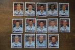 PANINI 14 STICKERS FOOTBALL 99 ANDERLECHT S.C., Envoi, Comme neuf, Plusieurs autocollants