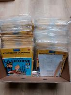Tintin construire le bateau la licorne complet 120 numéros, Verzamelen, Stripfiguren, Ophalen of Verzenden, Zo goed als nieuw