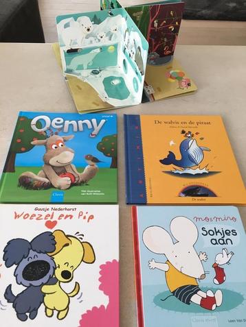 Set boekjes Clavis en Ook Woezel en Pip met cd beschikbaar voor biedingen