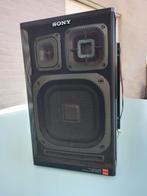 🎵 SONY 🎵 Box / luidspreker AMP215. 90 W. / 3 Way. (1 stuk), Audio, Tv en Foto, Luidsprekerboxen, Front, Rear of Stereo speakers