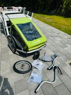 Fietskar merk croozer voor 2 personen met alles erbij, Ophalen, Zo goed als nieuw, Aanhangfiets, Croozer