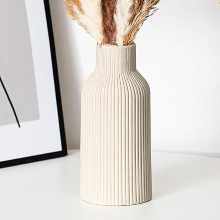 Ronde vaas voor pampasgras | Nieuw, Huis en Inrichting, Woonaccessoires | Vazen, Nieuw, Overige kleuren, Verzenden