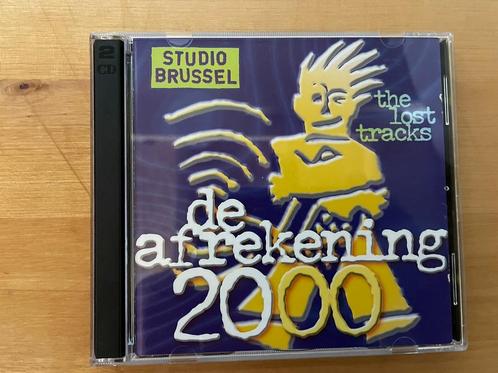 Studio Brussel: de afrekening 2000 2 cd, CD & DVD, CD | Rock, Utilisé, Enlèvement ou Envoi