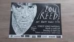 Concert poster Lou Reed, Verzamelen, Posters, Ophalen of Verzenden, Zo goed als nieuw