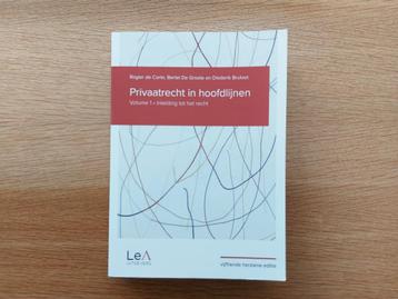 Privaatrecht in hoofdlijnen Volume 1 editie 15 *NIEUWSTAAT* beschikbaar voor biedingen