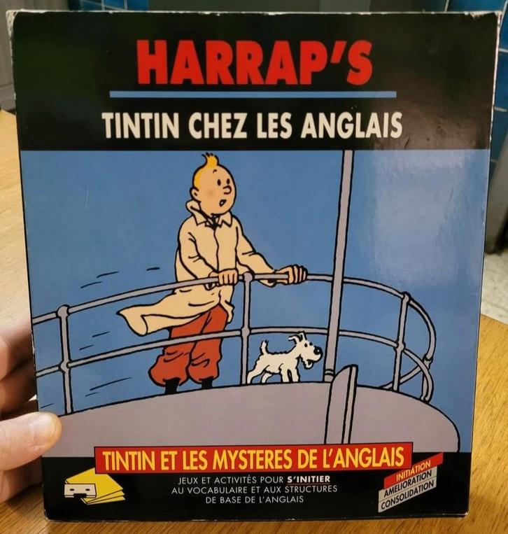 Tintin et les mystères de l'anglais, Boeken, Stripverhalen, Gelezen, Ophalen of Verzenden