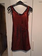 Rood glittejurk, Ophalen of Verzenden, Gedragen, Maat 38/40 (M), Kleding