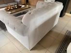 Prachtige chesterfield in stof te koop, Ophalen, 100 tot 125 cm, 150 tot 200 cm, Tweepersoons