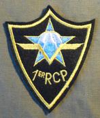 FRANCE / PARA / 1er R.C.P.  Rég. chasseur para., Emblème ou Badge, Armée de terre, Envoi