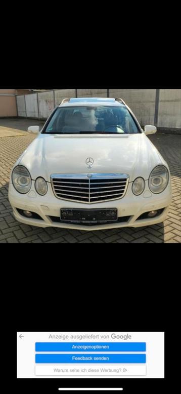 MERCEDES E KLASSE  3.0 beschikbaar voor biedingen