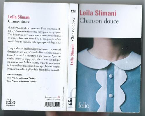 Leila Slimani :Chanson douce, Boeken, Romans, Gelezen, België, Ophalen of Verzenden
