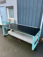 Table en aluminium avec 8 chaises, Jardin & Terrasse, Tables de jardin, Comme neuf, Rectangulaire, Enlèvement ou Envoi, Aluminium