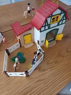 Grote + kleine boerderij & toebehoren paarden, popjes ,..., Kinderen en Baby's, Speelgoed | Playmobil, Ophalen, Zo goed als nieuw