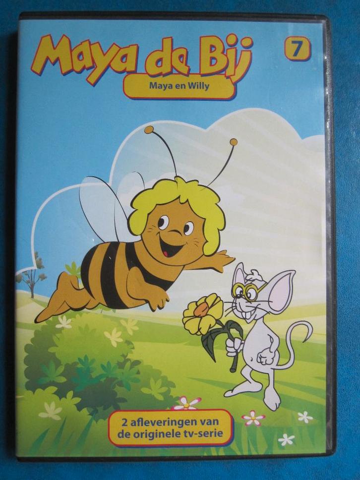 Maya de bij 7 - Maya en Willy, Cd's en Dvd's, Dvd's | Tekenfilms en Animatie, Zo goed als nieuw, Europees, Tekenfilm, Alle leeftijden