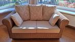 Rotan bank - 2 personen, Huis en Inrichting, Ophalen, Gebruikt, 150 tot 200 cm, Tweepersoons