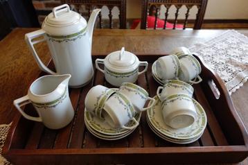 Antiek Koffieservies beschikbaar voor biedingen