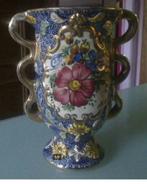 Ancien vase faïenceries de Jemappes, marqué FJ 18687 à la ba
