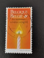 Belgie 1999 - Gelukkige verjaardag (uit boekje) - kaars, Postzegels en Munten, Postzegels | Europa | België, Ophalen of Verzenden